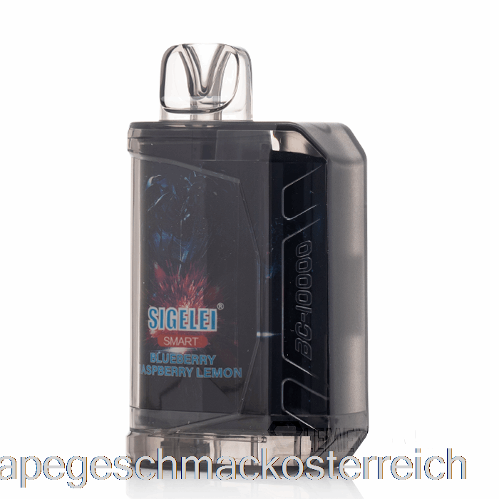 Sigelei Smart AC10000 0 % Null Nikotin Einweg-Vape-Geschmack Blaubeere Himbeere Zitrone